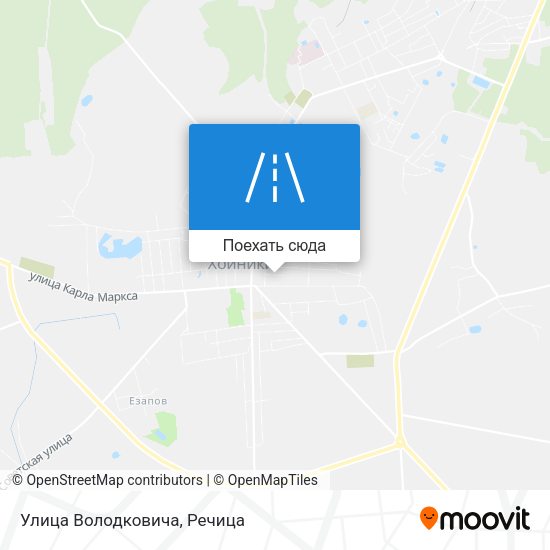 Карта Улица Володковича
