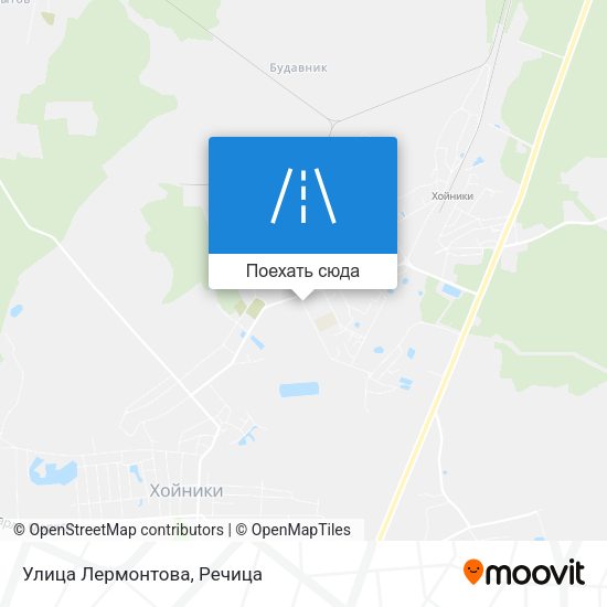 Карта Улица Лермонтова