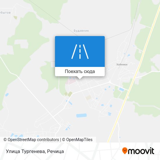 Карта Улица Тургенева