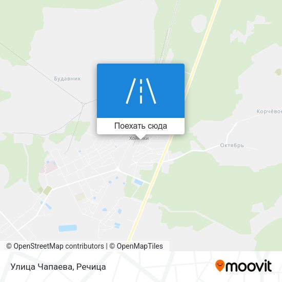 Карта Улица Чапаева