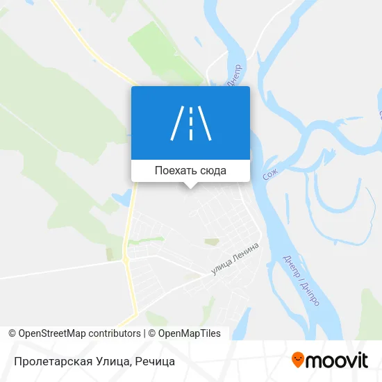 Карта Пролетарская Улица