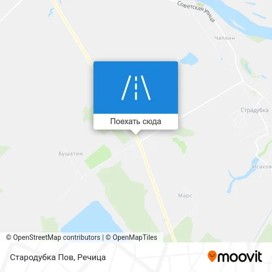 Карта Стародубка Пов