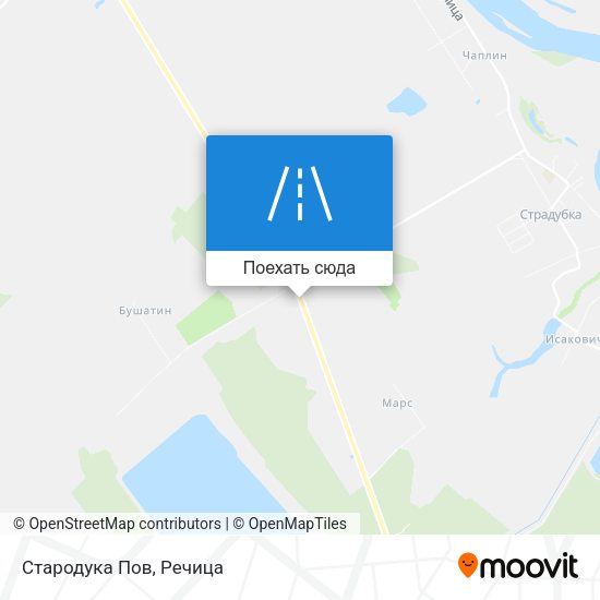 Карта Стародука Пов