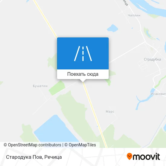 Карта Стародука Пов