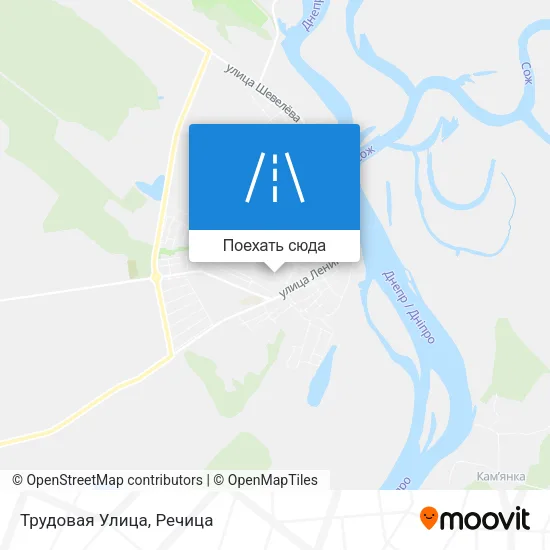 Карта Трудовая Улица