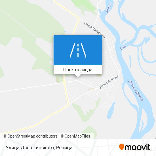 Карта Улица Дзержинского