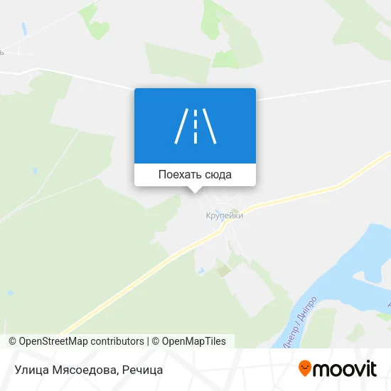 Карта Улица Мясоедова