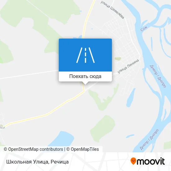 Карта Школьная Улица