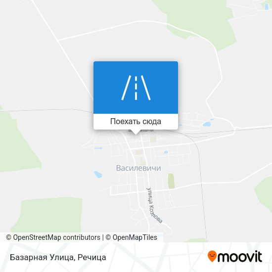 Карта Базарная Улица