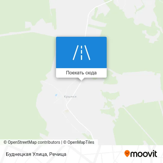 Карта Буднецкая Улица