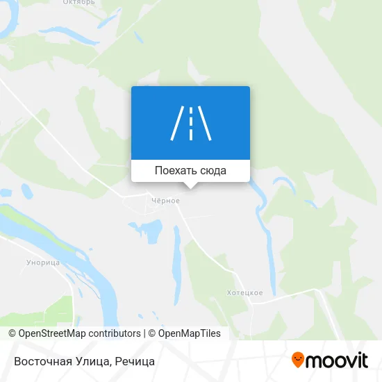 Карта Восточная Улица