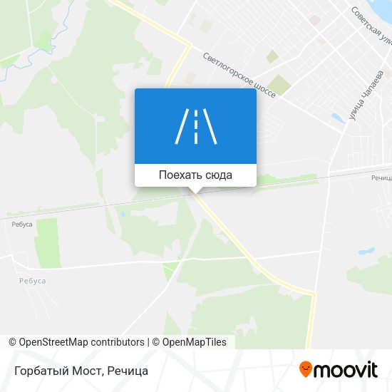 Карта Горбатый Мост