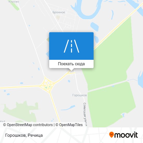 Карта Горошков
