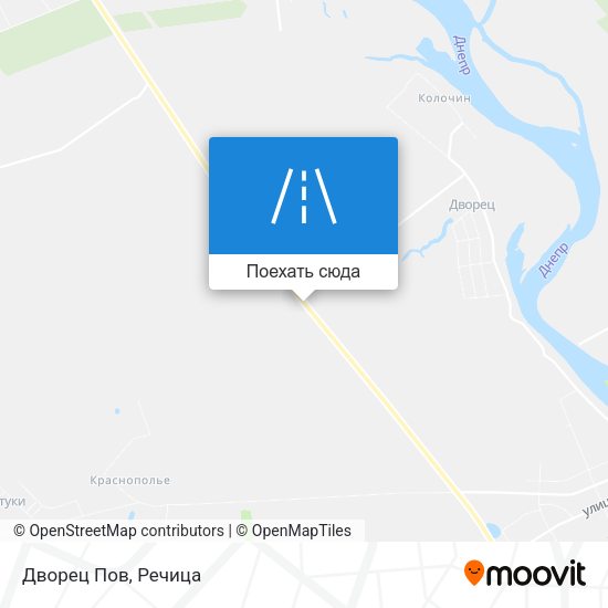 Карта Дворец Пов