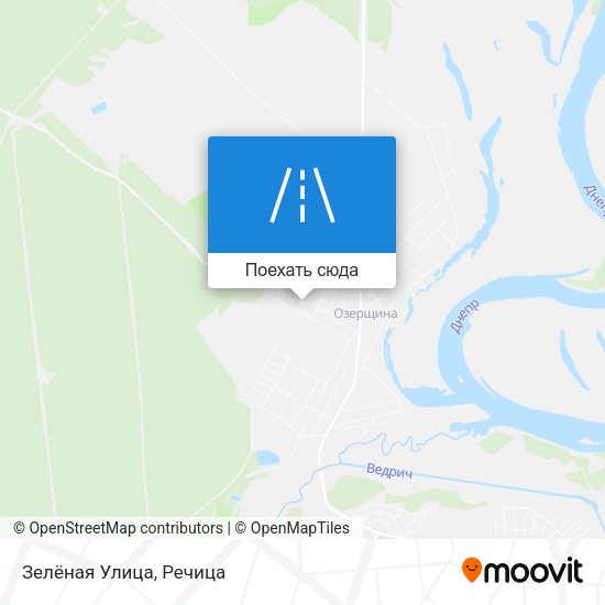 Карта Зелёная Улица