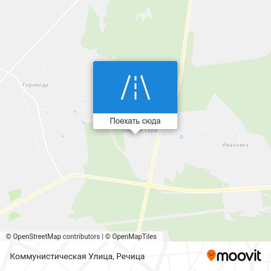 Карта Коммунистическая Улица