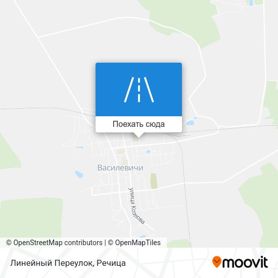 Карта Линейный Переулок