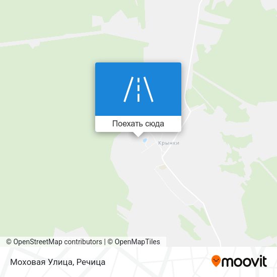 Карта Моховая Улица