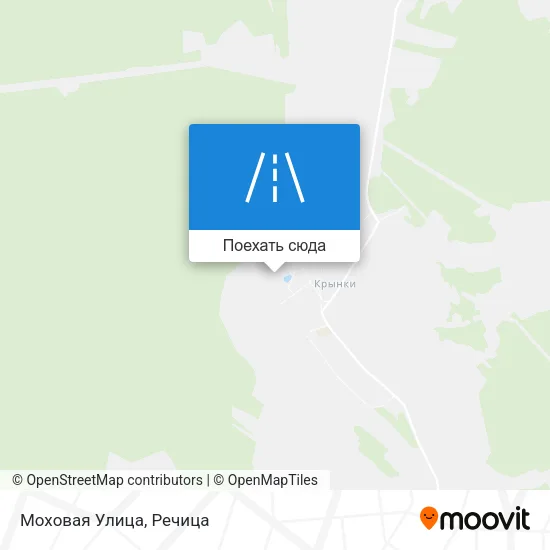 Карта Моховая Улица
