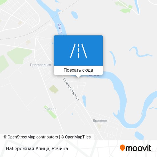 Карта Набережная Улица