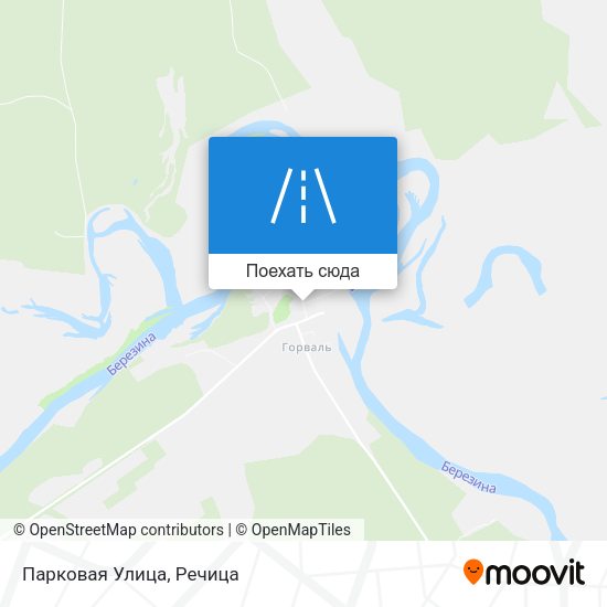 Карта Парковая Улица