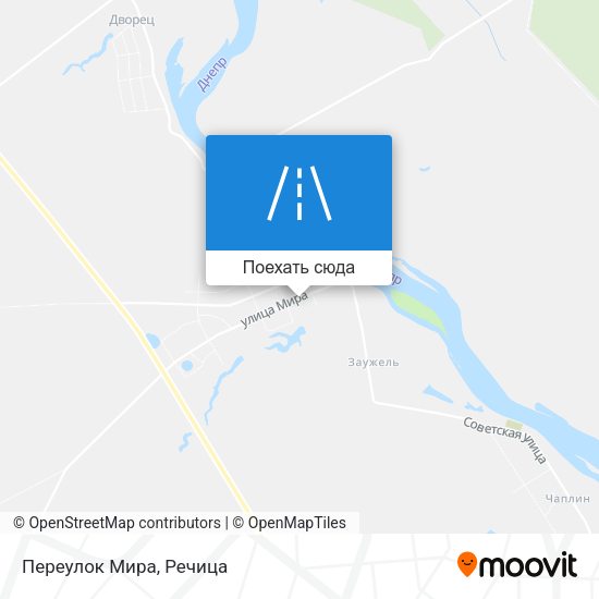 Карта Переулок Мира