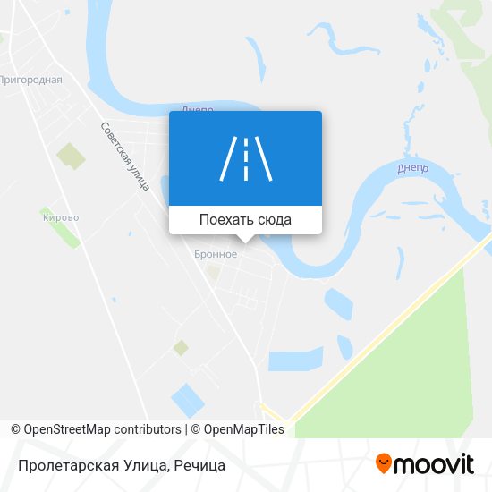 Карта Пролетарская Улица