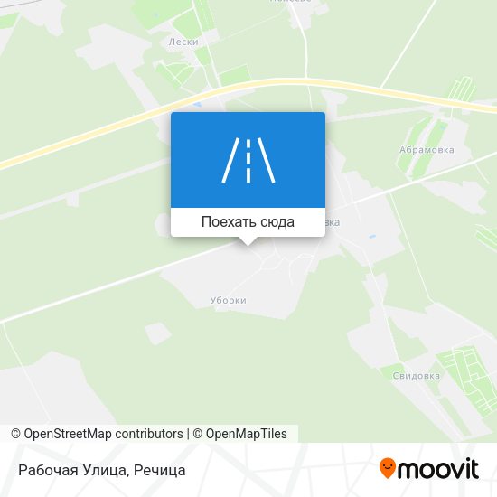 Карта Рабочая Улица