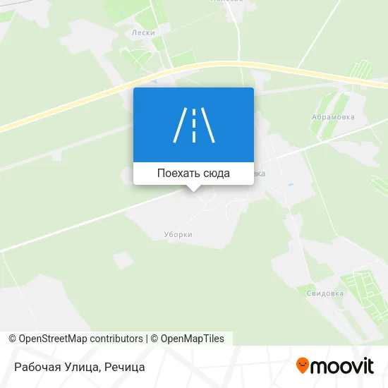 Карта Рабочая Улица