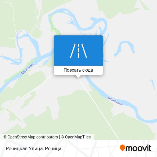 Карта Речицкая Улица