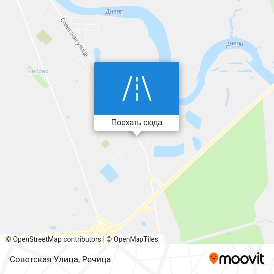 Карта Советская Улица