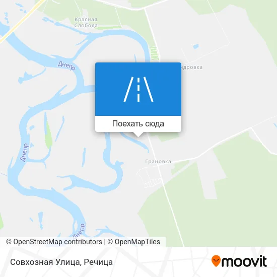 Карта Совхозная Улица