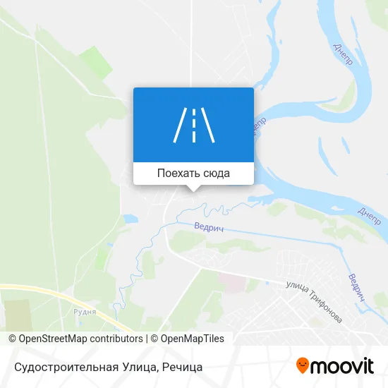 Карта Судостроительная Улица