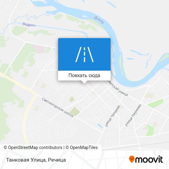 Карта Танковая Улица