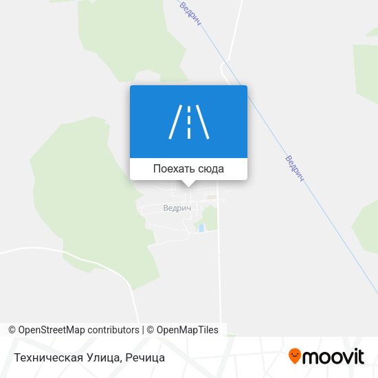 Карта Техническая Улица