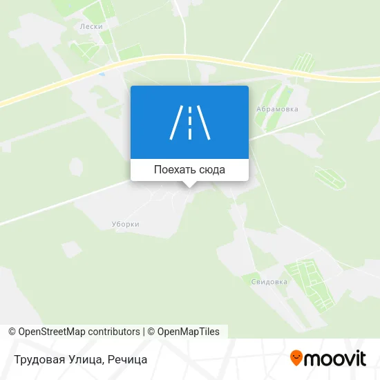 Карта Трудовая Улица