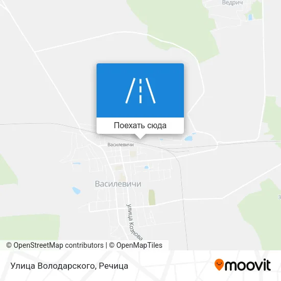 Карта Улица Володарского