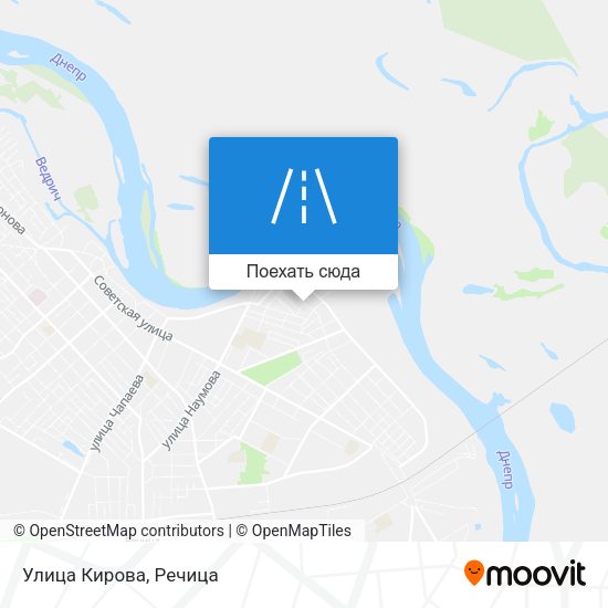 Карта Улица Кирова