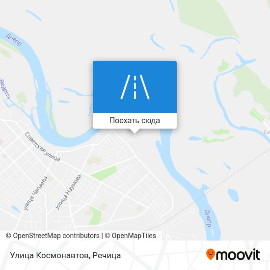 Карта Улица Космонавтов