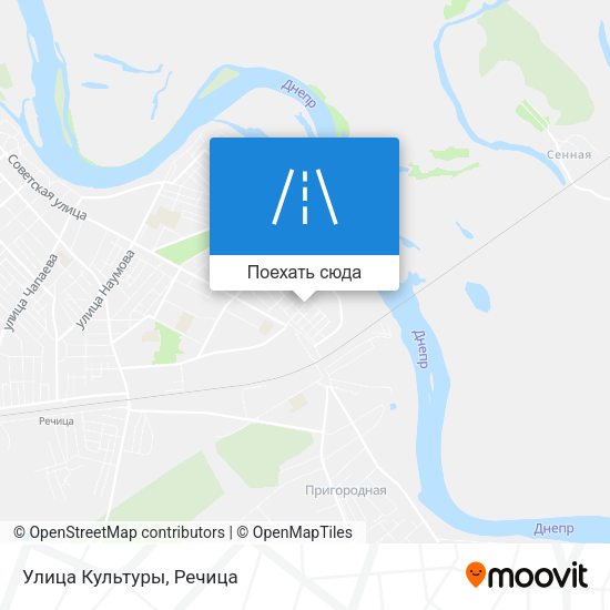 Карта Улица Культуры