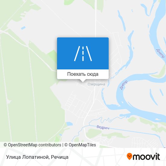 Карта Улица Лопатиной