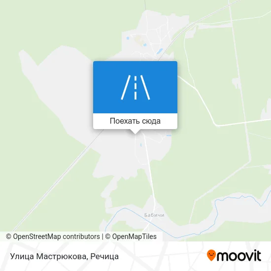 Карта Улица Мастрюкова