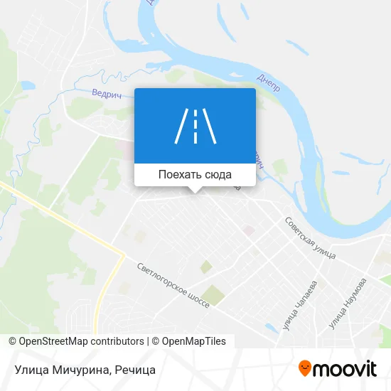 Карта Улица Мичурина