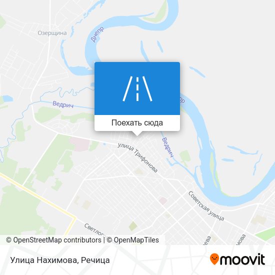 Карта Улица Нахимова