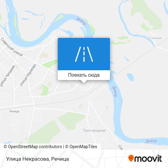 Карта Улица Некрасова