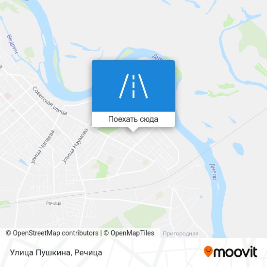 Карта Улица Пушкина