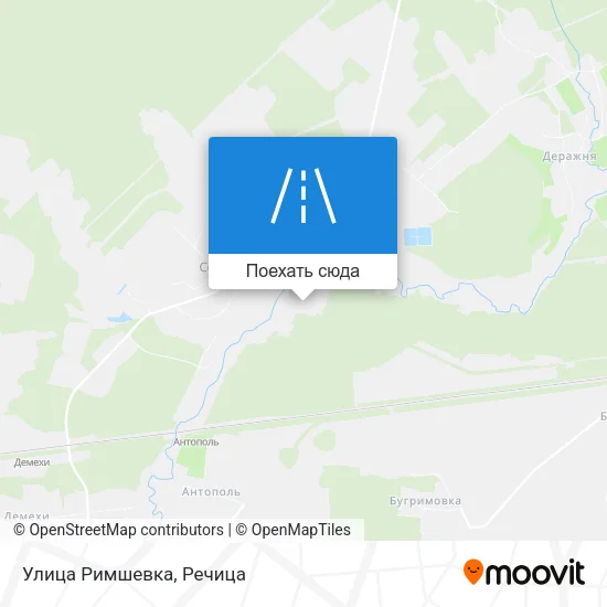 Карта Улица Римшевка