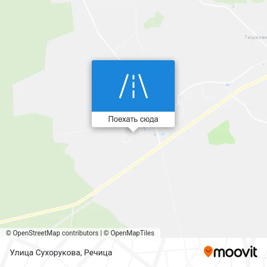 Карта Улица Сухорукова