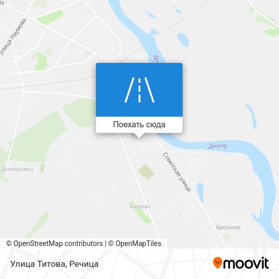 Карта Улица Титова