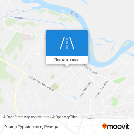 Карта Улица Турчинского